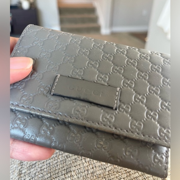 JB001 Gucci Microguccissima Leather card holder wallet - Picture 6 of 10